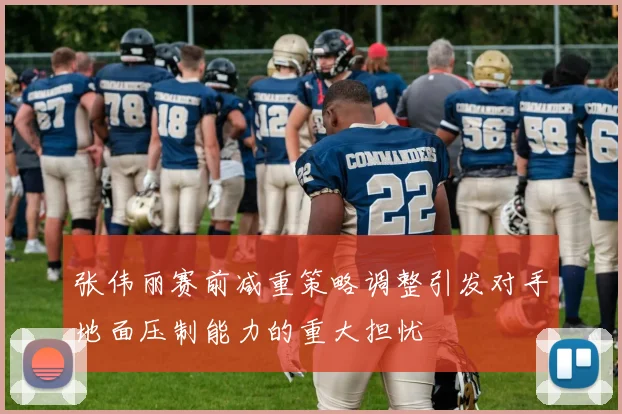 张伟丽赛前减重策略调整引发对手地面压制能力的重大担忧